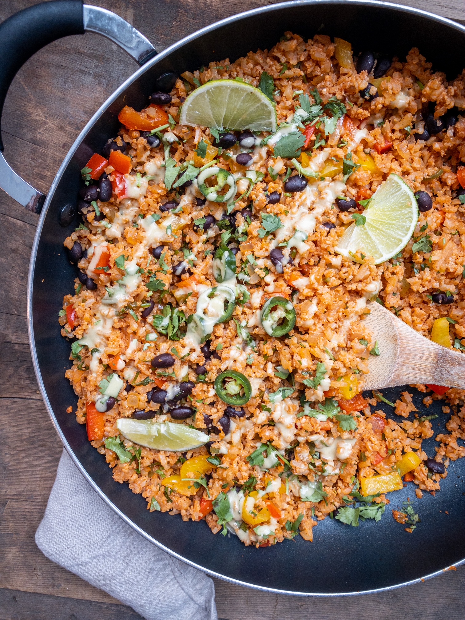 15-Minute Mexican Cauliflower Rice - Sara Sullivan