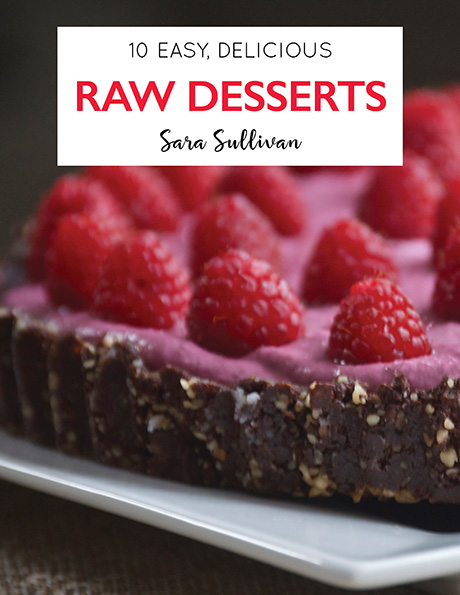 Raw Desserts - free recipe ebook from Certified Nutritionist Sara Sullivan
