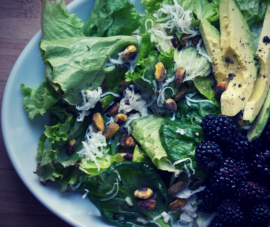 Blackberry Avocado Salad
