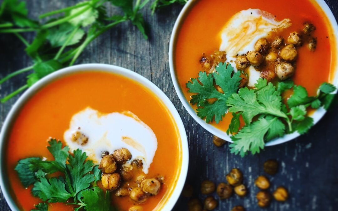 Carrot Orange & Red Pepper Soup