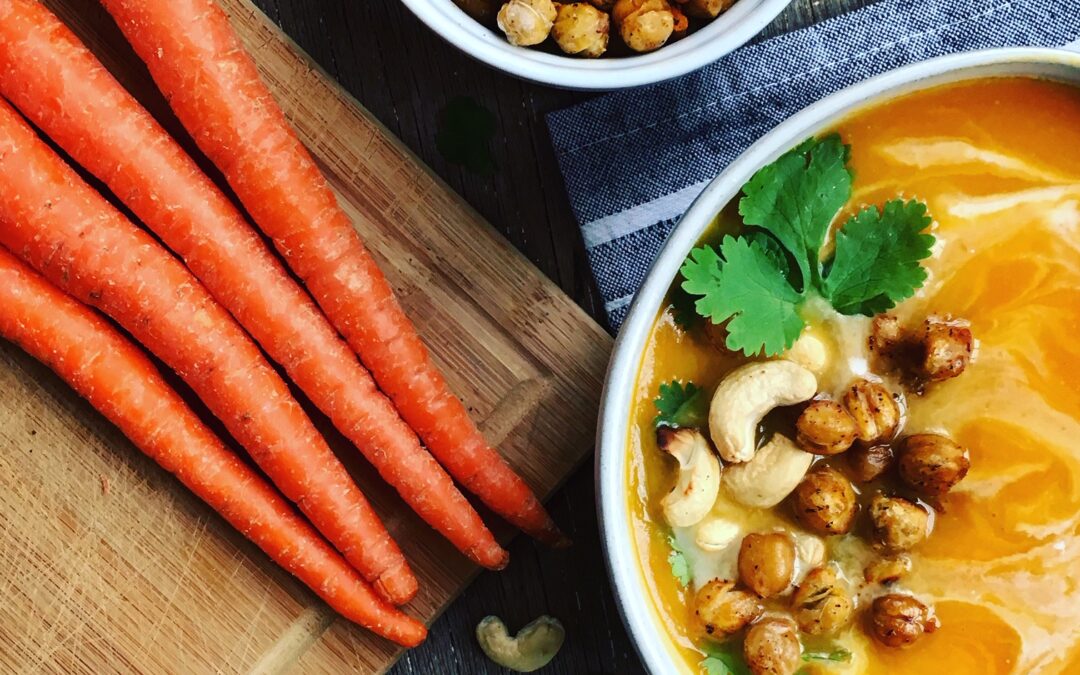 Creamy Carrot Ginger Soup