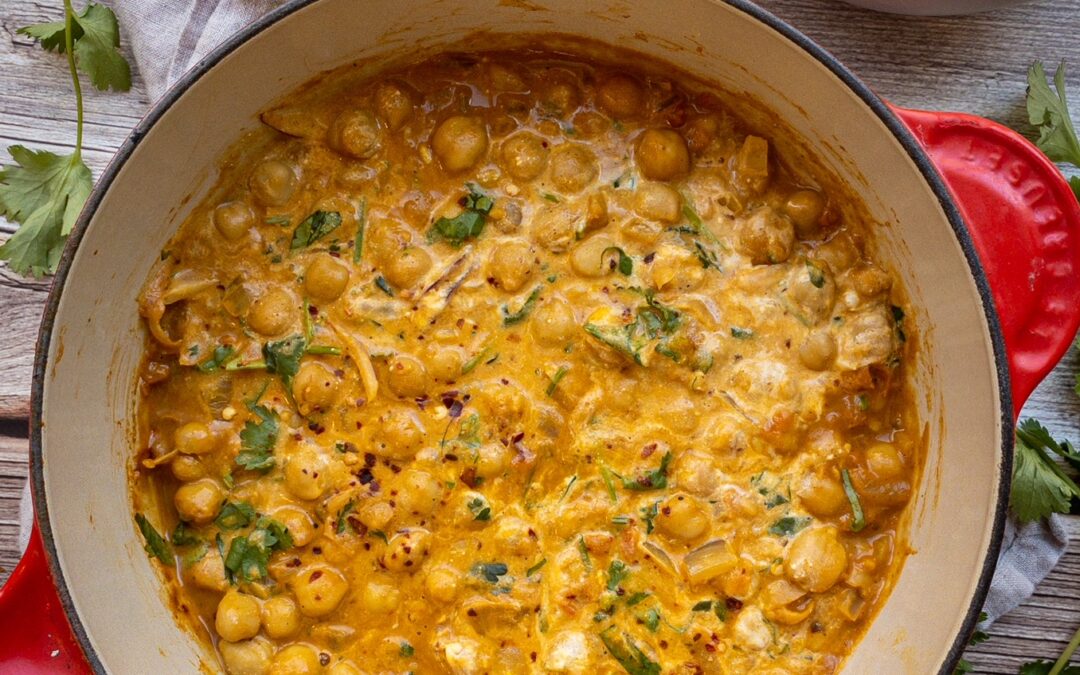 20-Minute Creamy Chickpea Curry