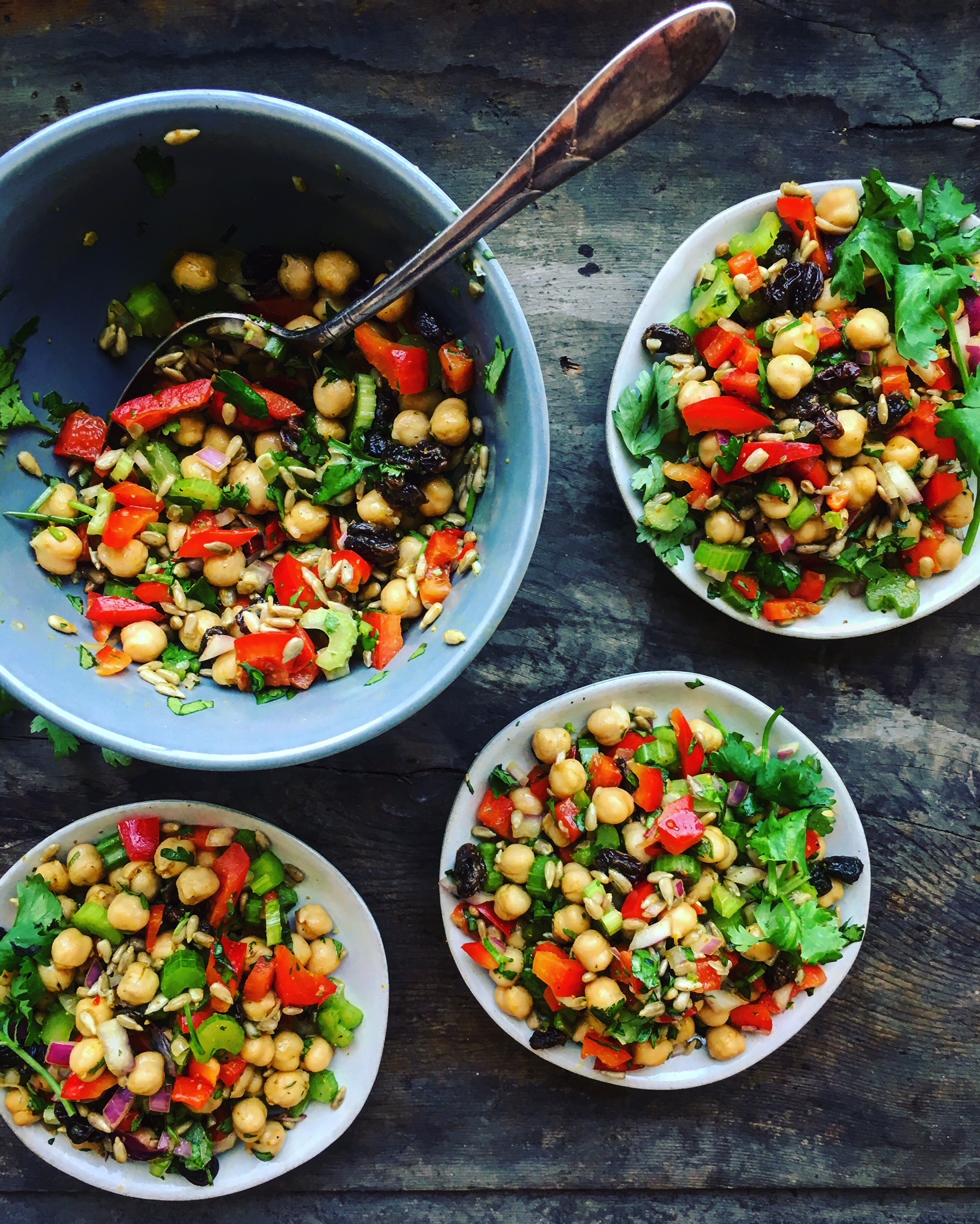 Curried Chickpea Salad