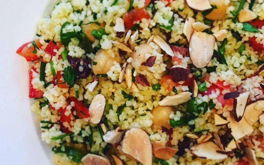 Couscous Salad with Curried Vinaigrette