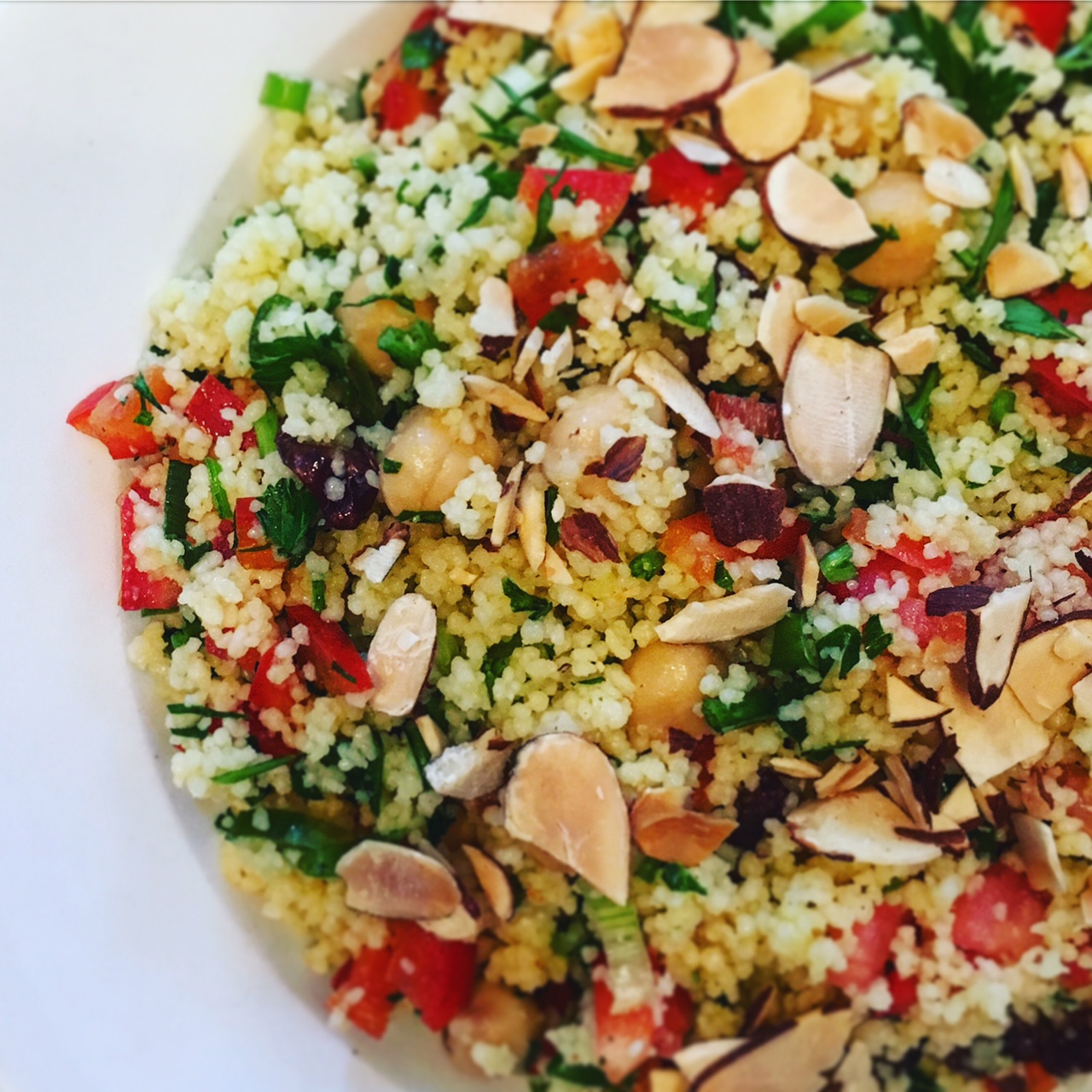 Couscous Salad with Curried Vinaigrette