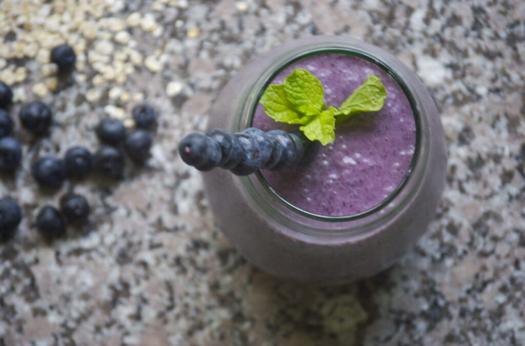 Blueberry Pie Smoothie