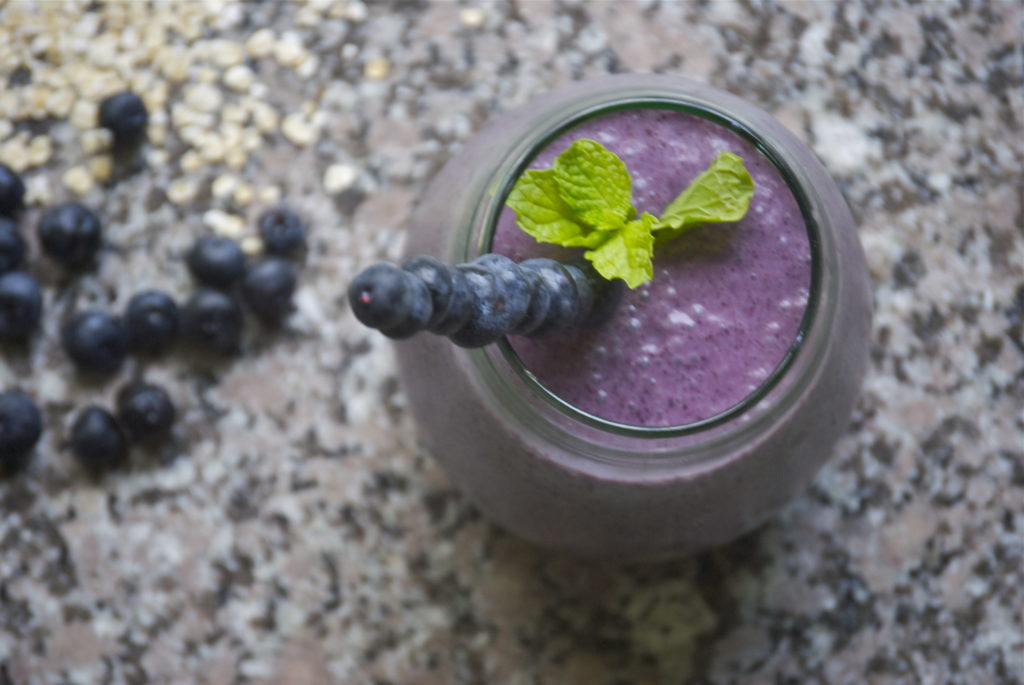 Blueberry Pie Smoothie