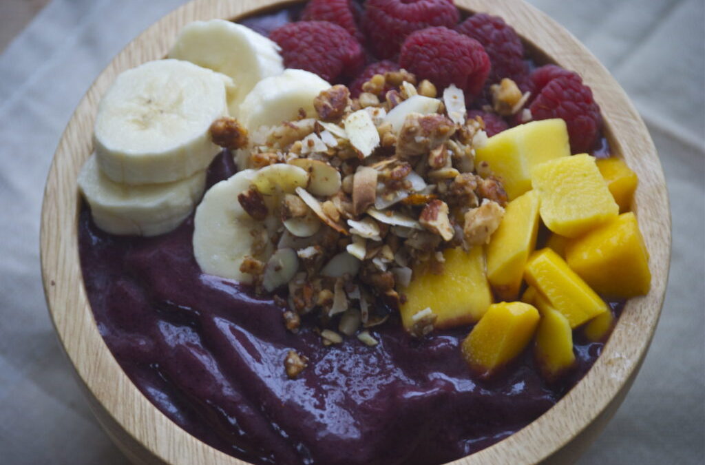 Classic Açaí Bowls for breakfast