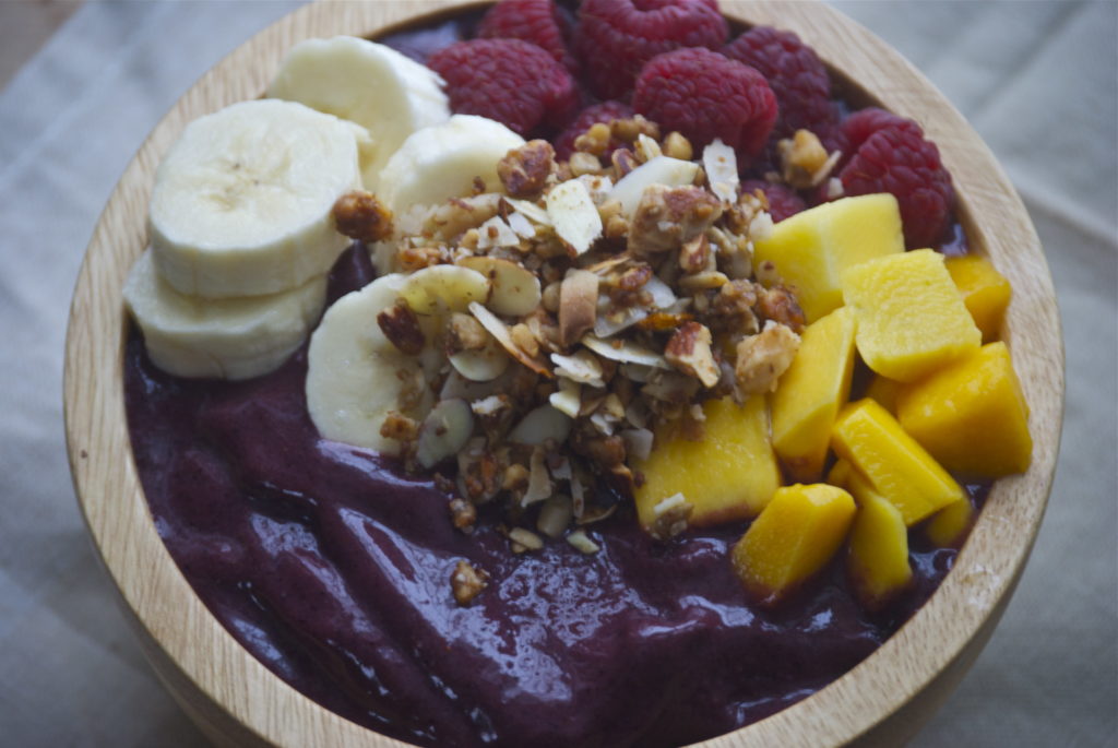 Classic Açaí Bowls for breakfast