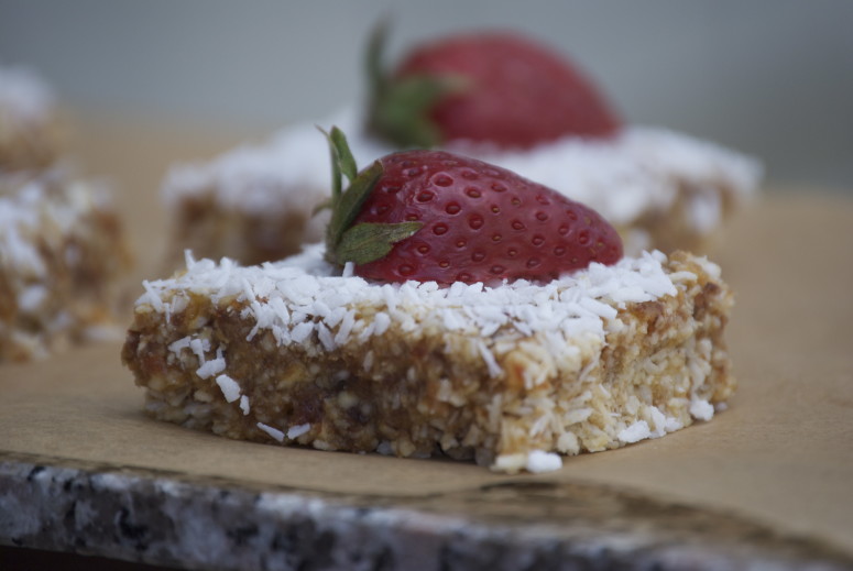 Lemon Bars (raw + vegan)