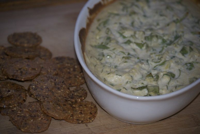 Spinach & Artichoke Dip (dairy free)