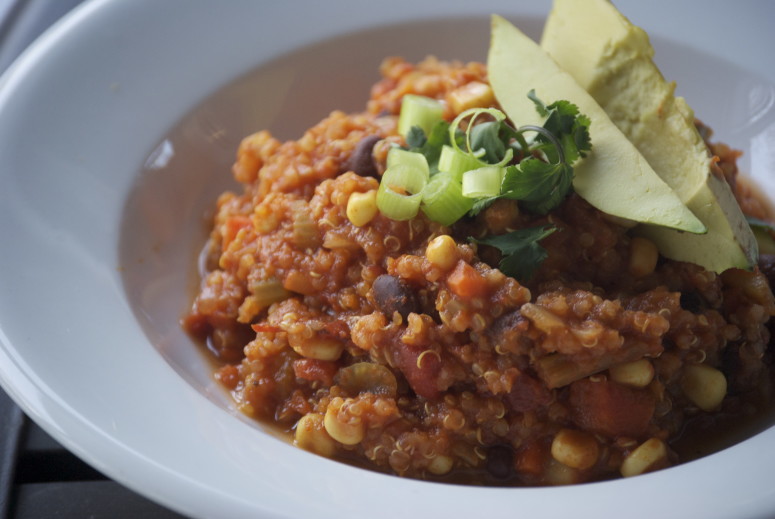 Quinoa and Black Bean Stew