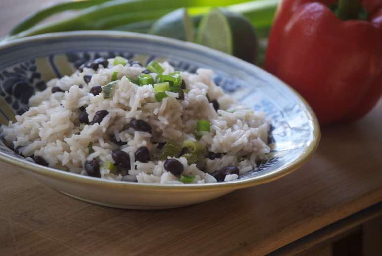 Caribbean Coconut Rice and Beans