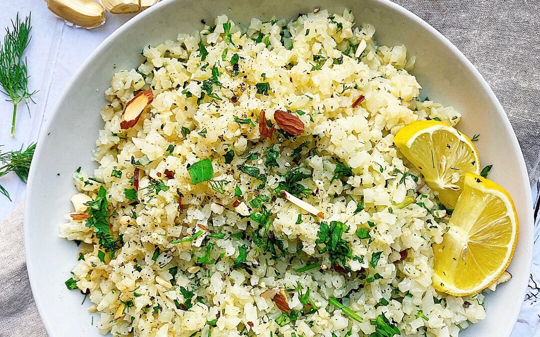 Garlic Herb Cauliflower Rice