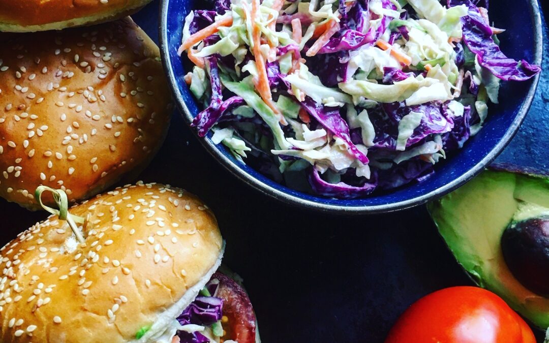 Healthy Summer Coleslaw