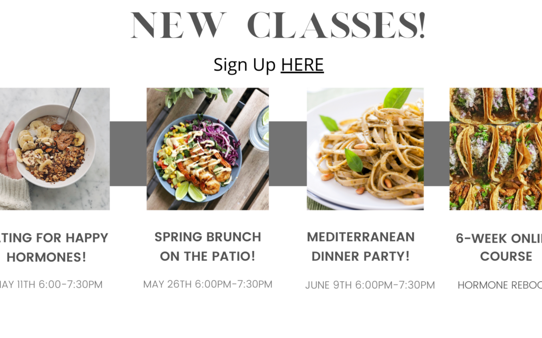 NEW! Spring Classes!