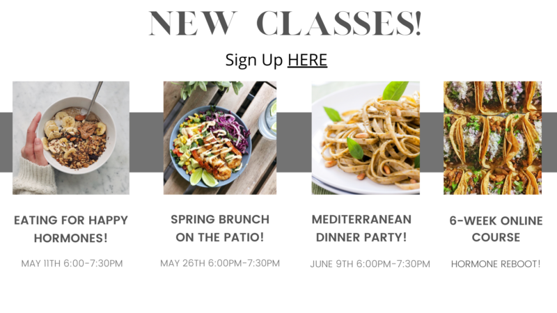 NEW! Spring Classes!