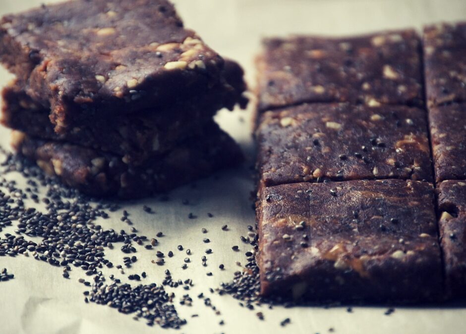 Peanut Butter Chocolate Chia Bars