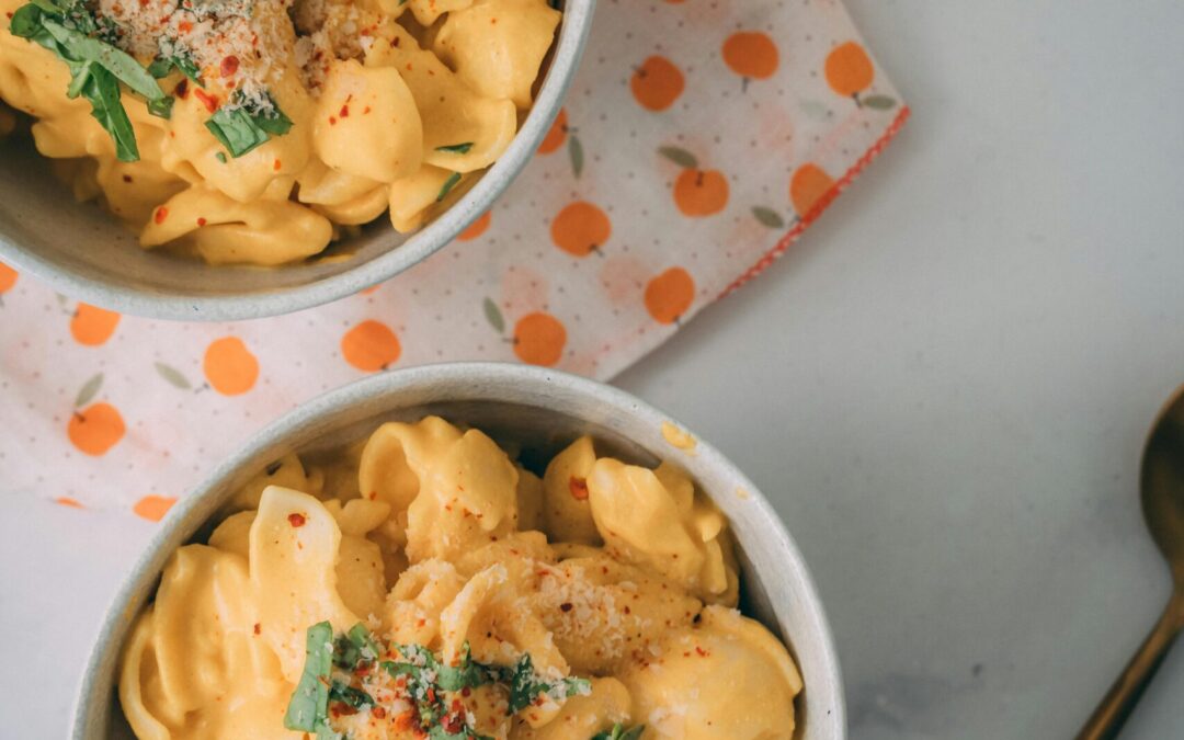 High-Protein Creamy Pumpkin Pasta!