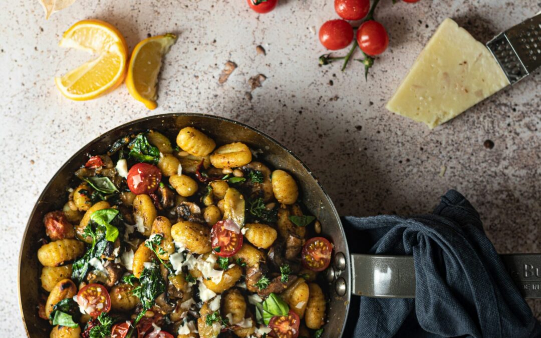 Summer Garden Skillet Gnocchi!