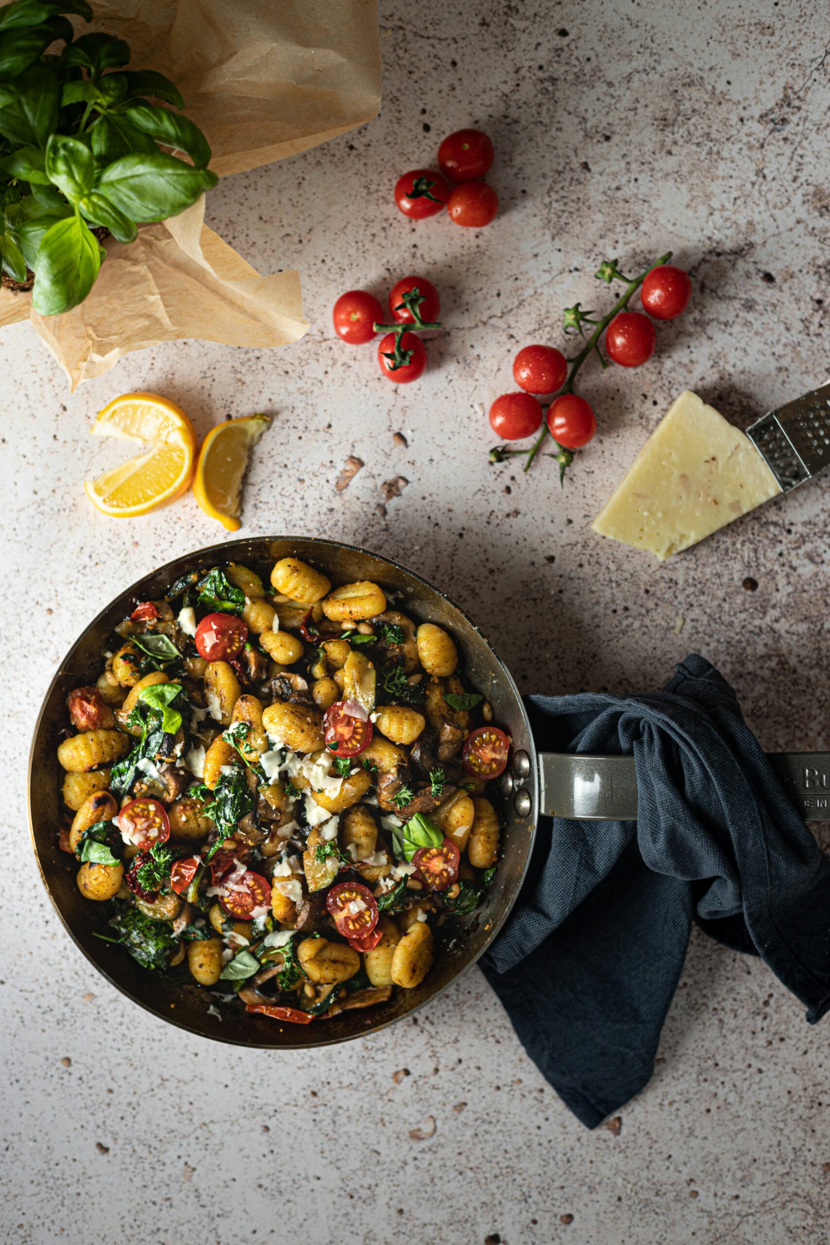 Summer Garden Skillet Gnocchi!