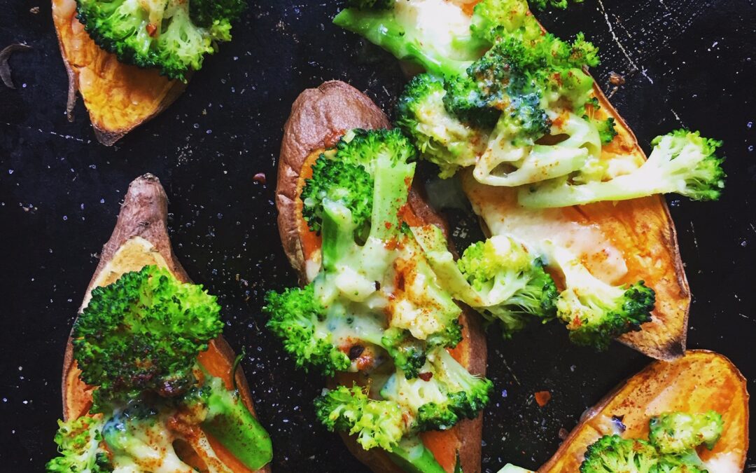 Sweet Potato & Broccoli Melts