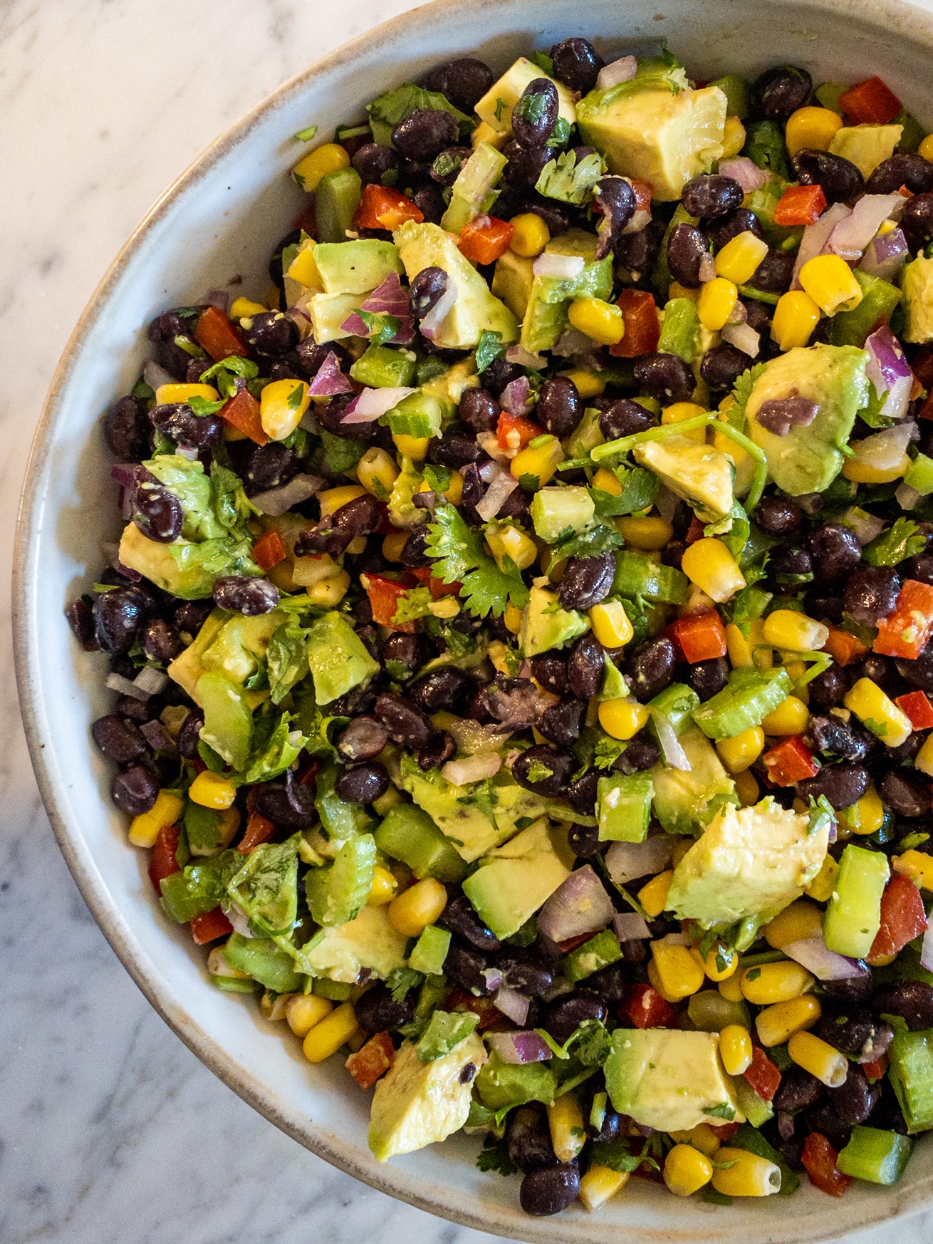 Sweet & Spicy Black Bean Salad