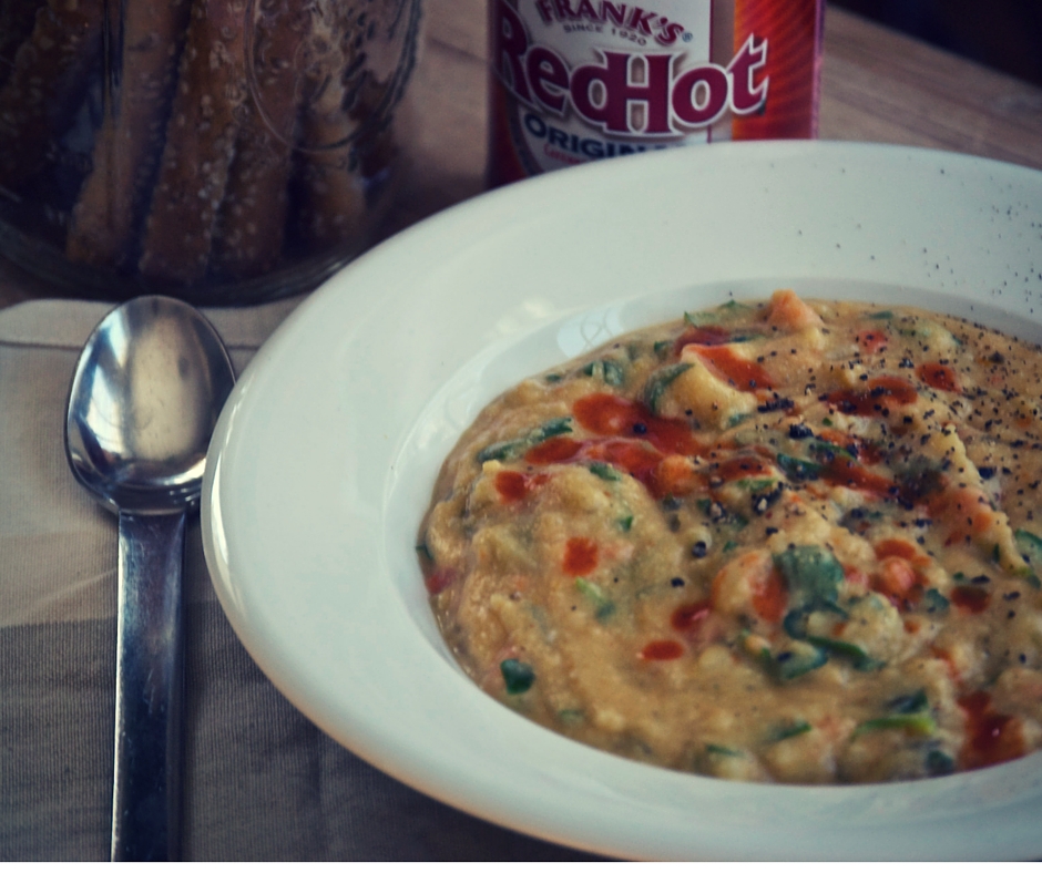 Buffalo Cauliflower Potato Chowder