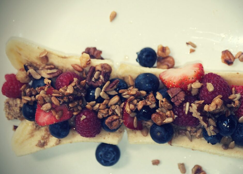 Breakfast Banana Splits