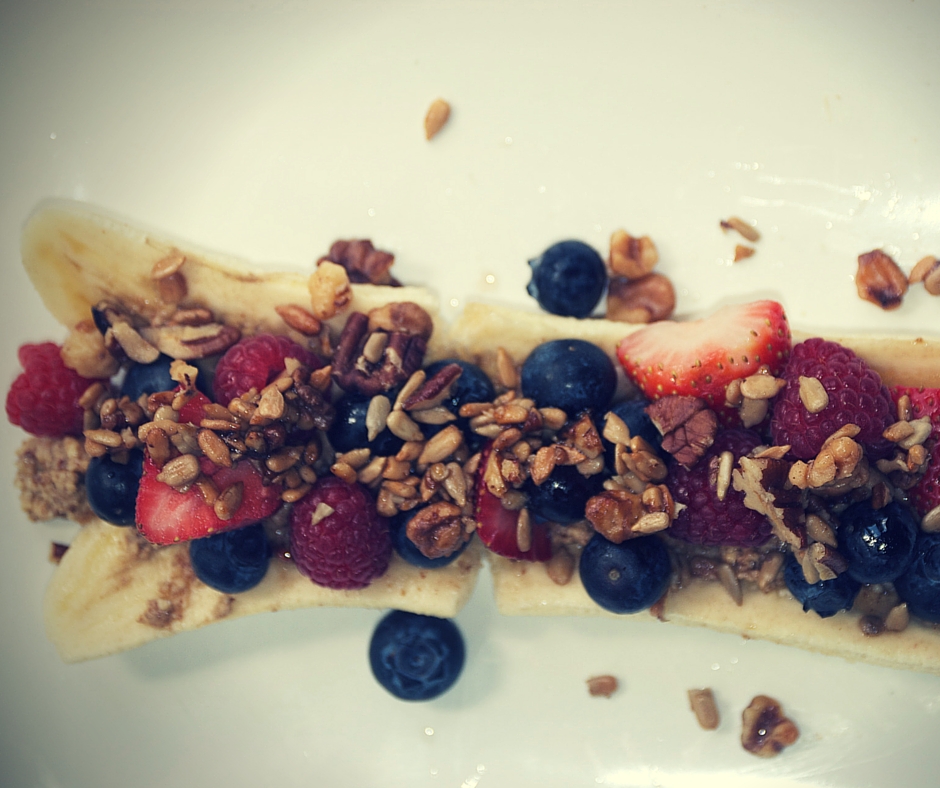 Breakfast Banana Splits