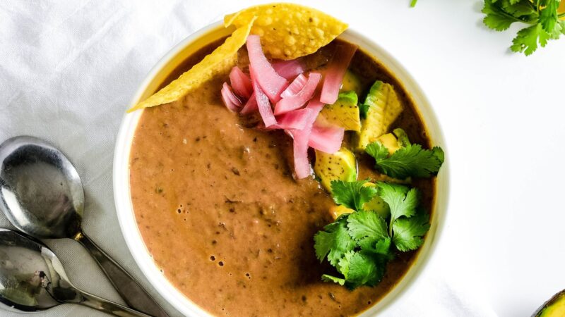 The Best Black Bean Soup!