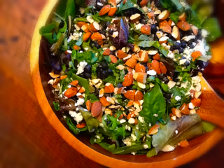 Blueberry Basil Salad