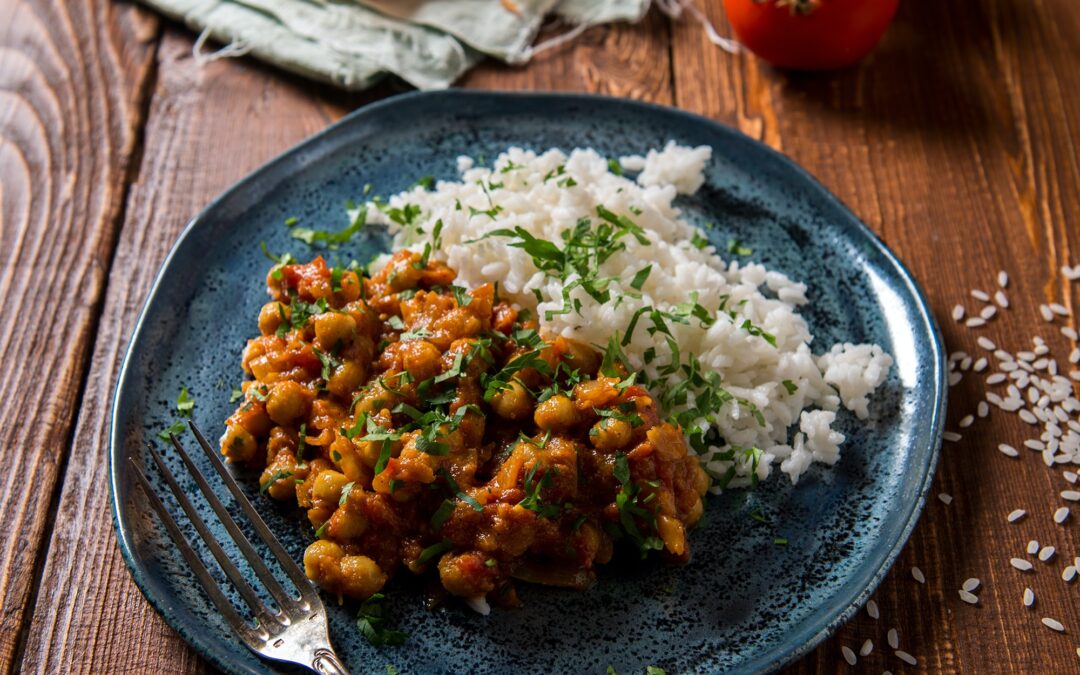 Quick Chickpea Spinach Curry