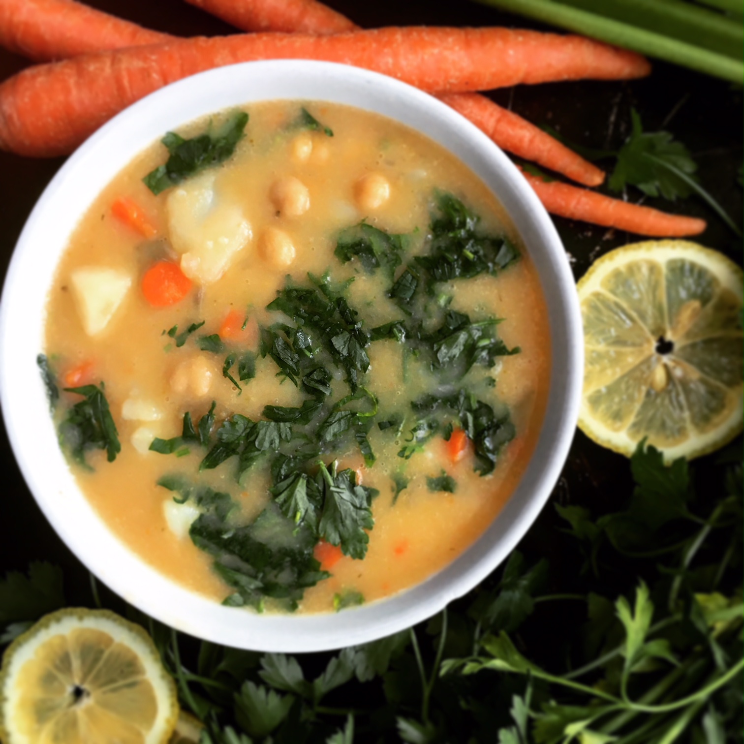 Creamy Chickpea Chowder