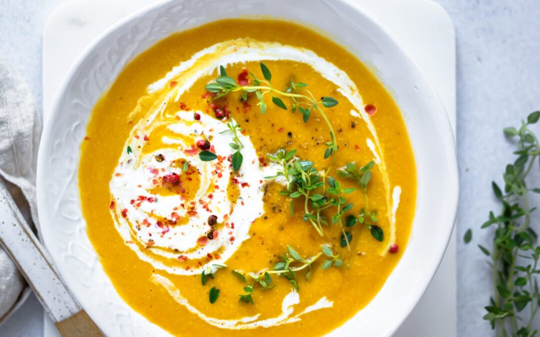 Curried Butternut Squash Soup