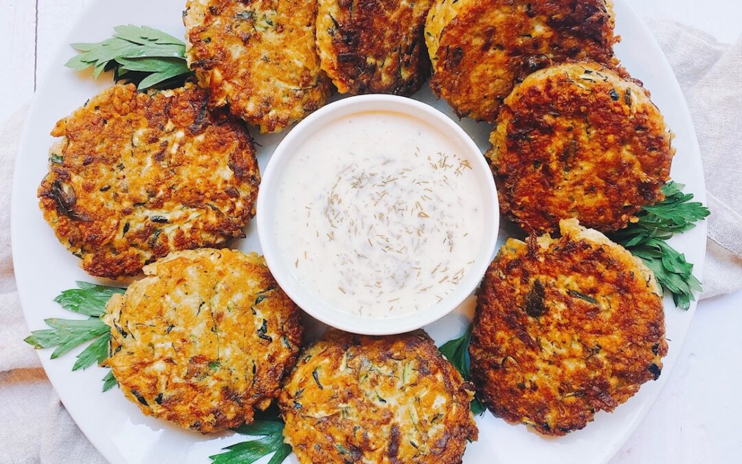 Zucchini “Crab” Cakes