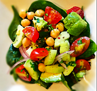 Cucumber Avocado Salad