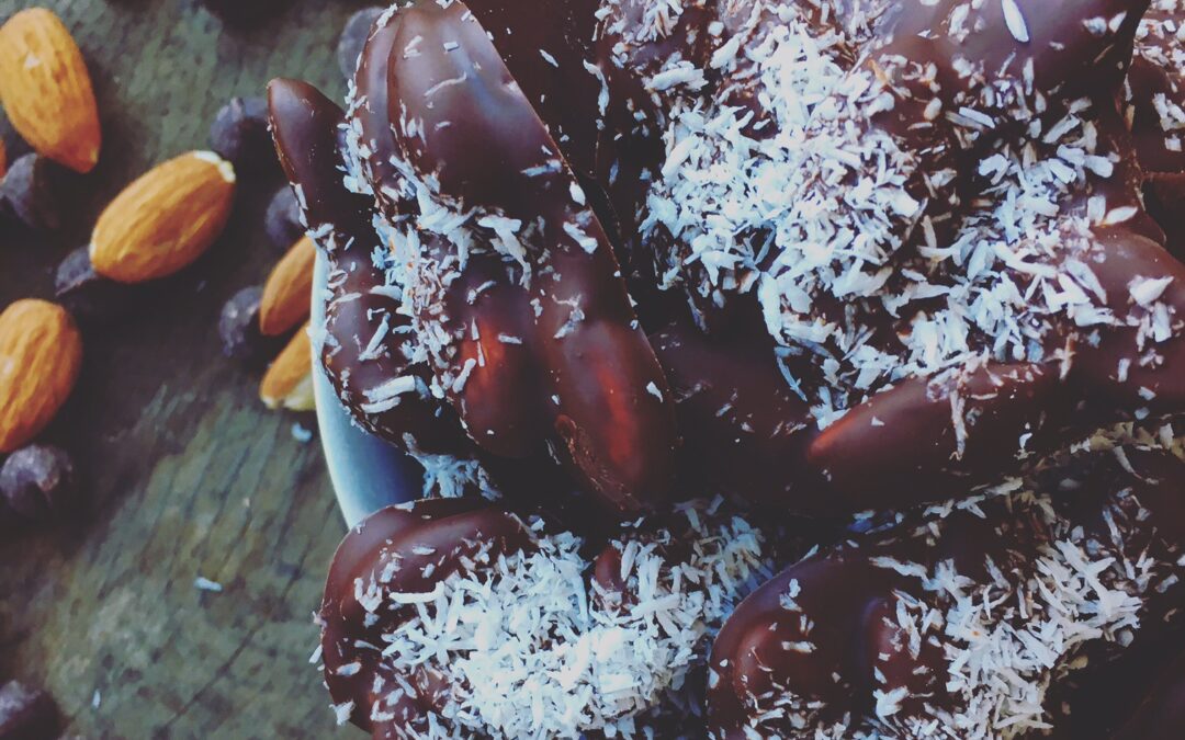 Inside Out Almond Joy Bites