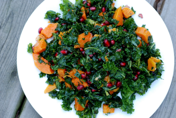 kale and butternut salad kale and butternut salad