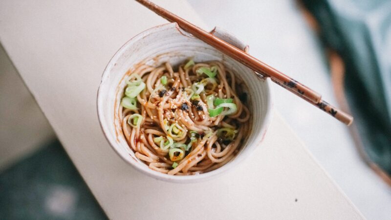15-Minute Garlic Sesame Noodles