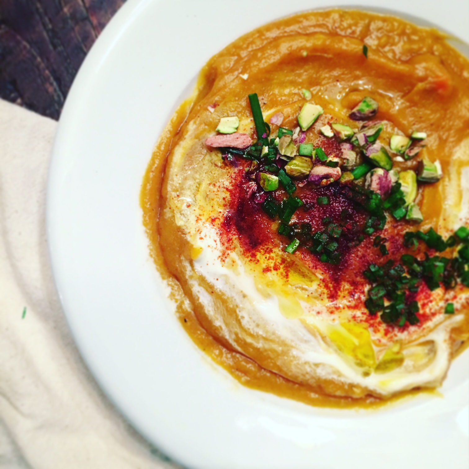 Red Lentil & Roasted Root Vegetable Soup