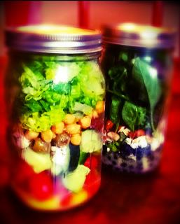 Salad in a Jar!