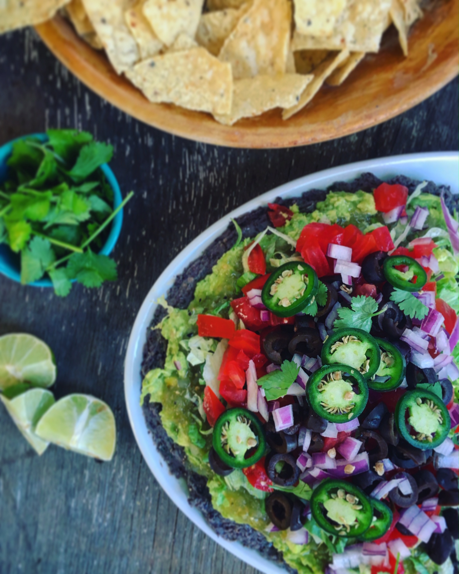 Southwestern Layered Bean Dip