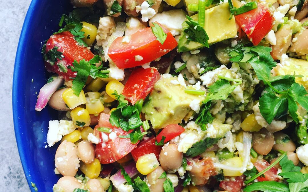 White Bean, Lime & Avocado Salad
