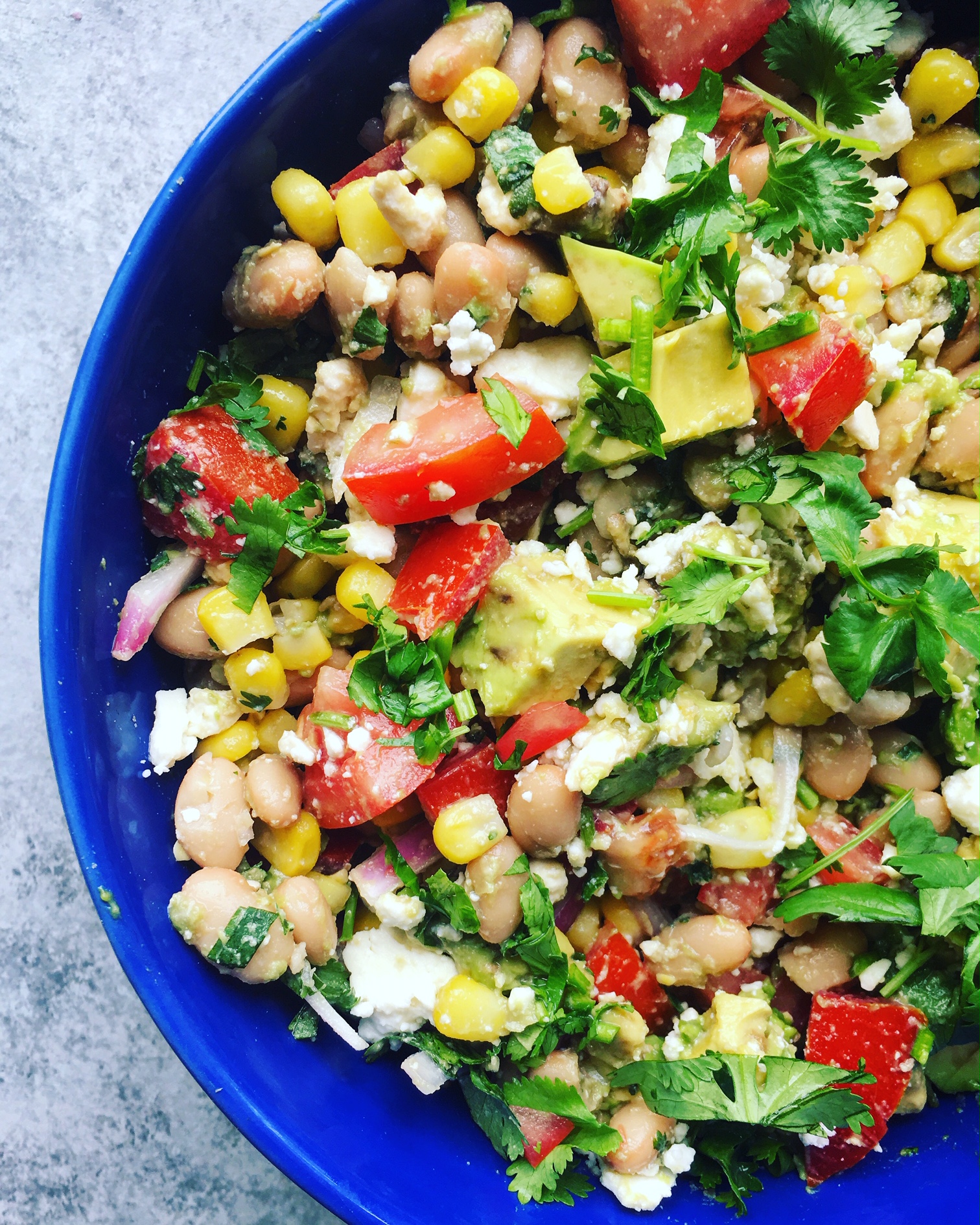 White Bean, Lime & Avocado Salad