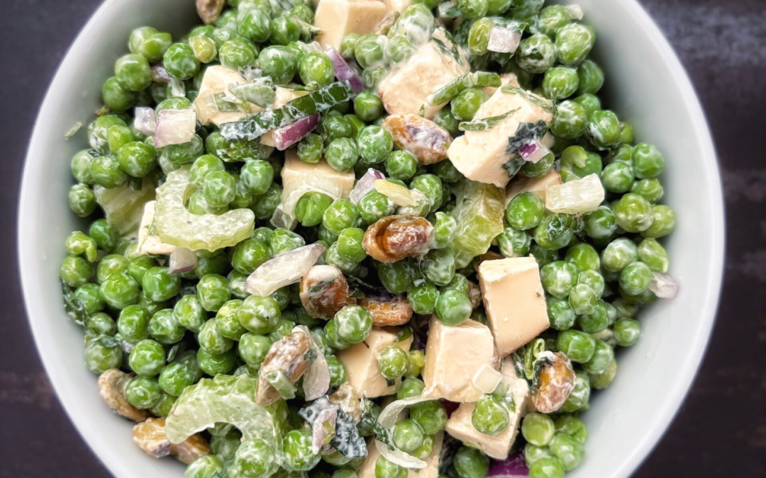 Creamy Herby Pea Salad (An Effortless Easter Side)