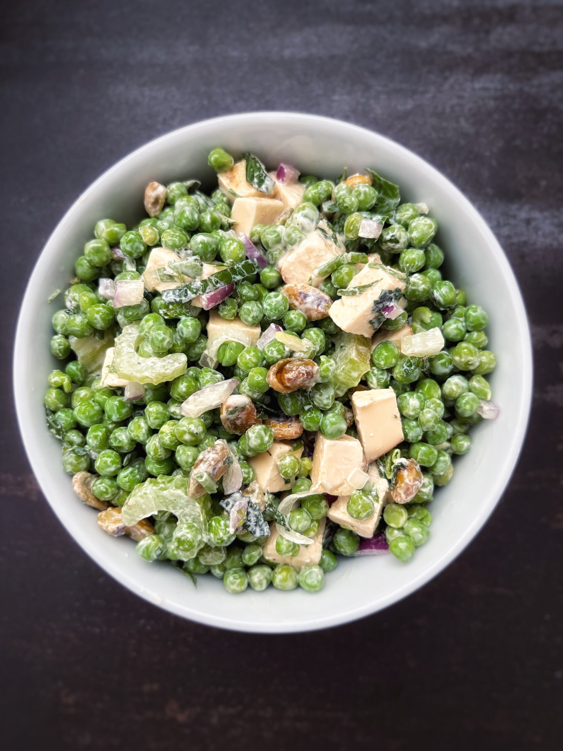 Creamy Herby Pea Salad (An Effortless Easter Side)